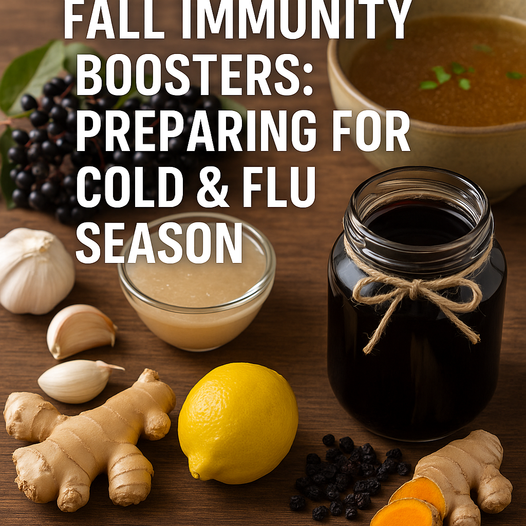 Fall Immunity Boosters: How Elderberry Syrup & Sea Moss Gel Can Keep You Strong This Season