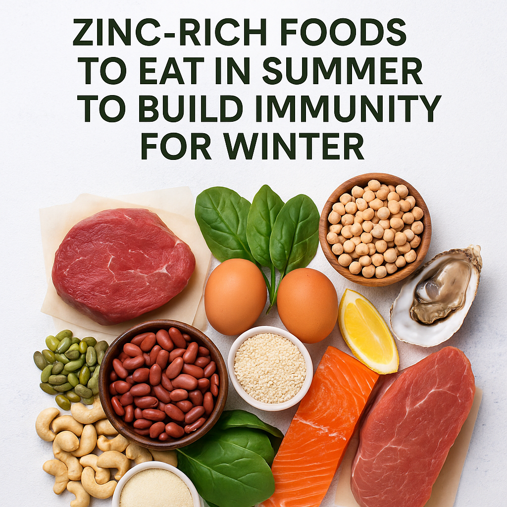 Zinc-Rich Foods To Eat During Summer To Build Immunity for Winter