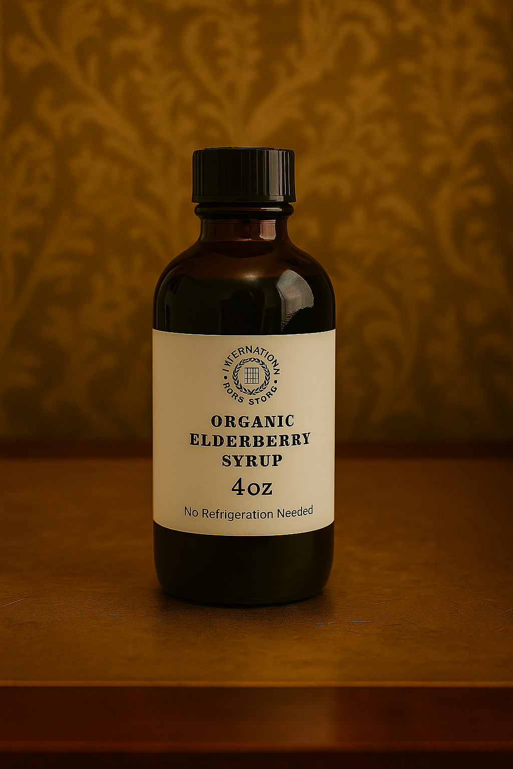 Organic Elderberry Syrup – No Refrigeration Needed