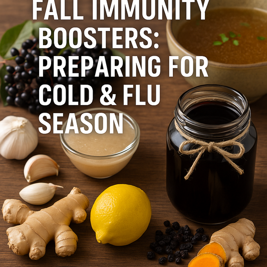 Fall Immunity Boosters: How Elderberry Syrup & Sea Moss Gel Can Keep You Strong This Season
