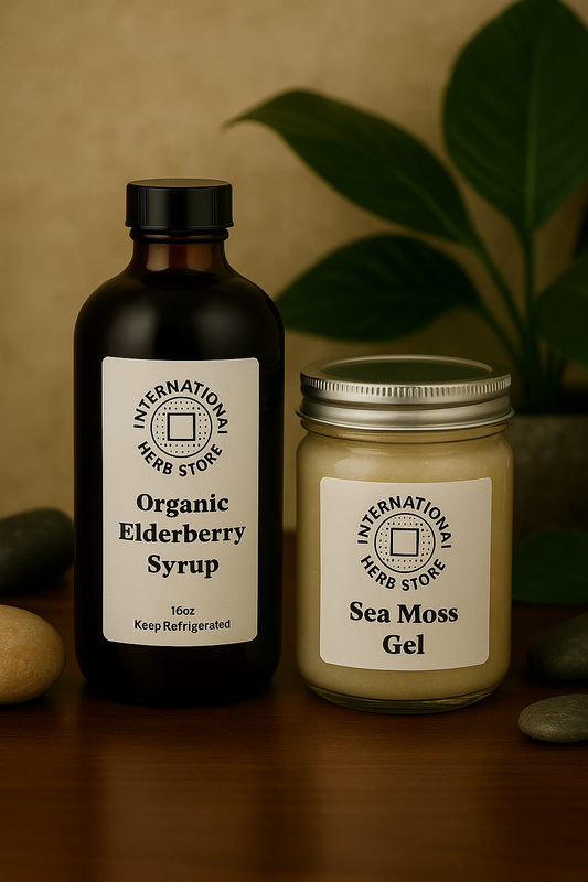 Elderberry Syrup & Sea Moss Duo