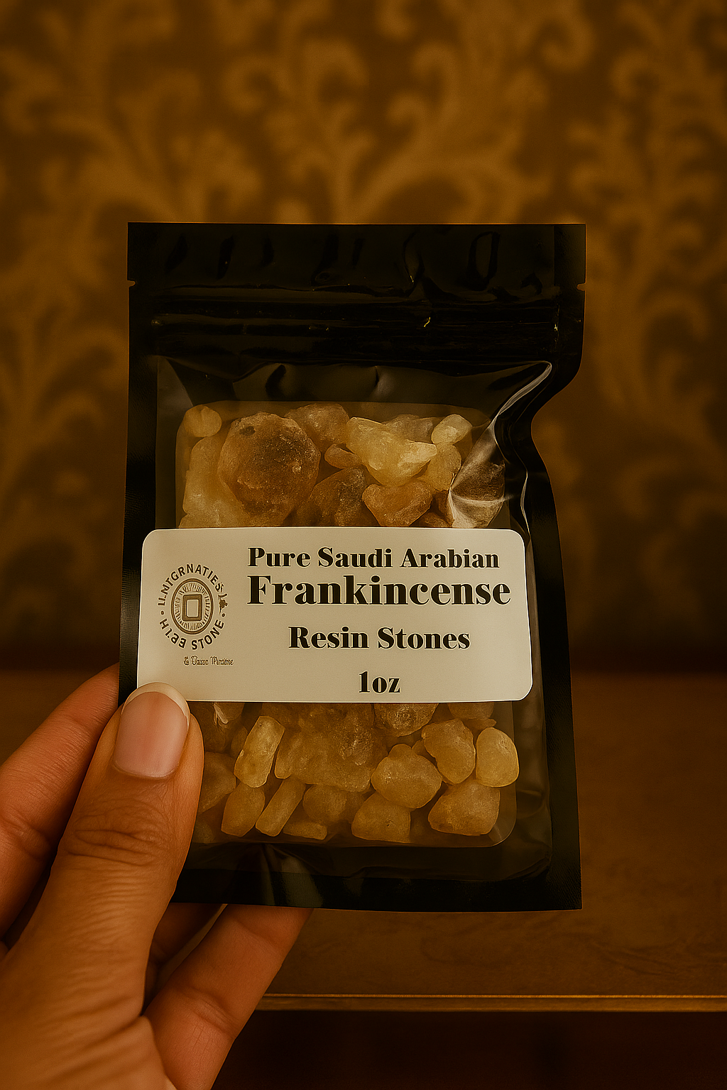 Frankincense Stones Pure From Saudi Arabia – 1 oz