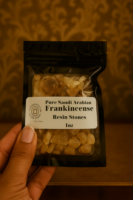 Frankincense Stones Pure From Saudi Arabia – 1 oz